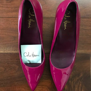 Cole Haan 75mm Air Juliana Pump-Beaujolais Patent